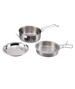 Origin Outdoors Edelstahl-Kochset Snap-Pack