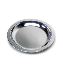 Basic Nature Edelstahlteller -&nbsp;flach